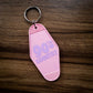90's Country Motel Keyring